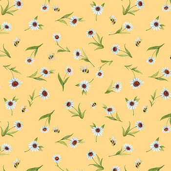 Buzzin' With My Gnome-iezz 39838-517 by Susan Winget for Wilmington Prints