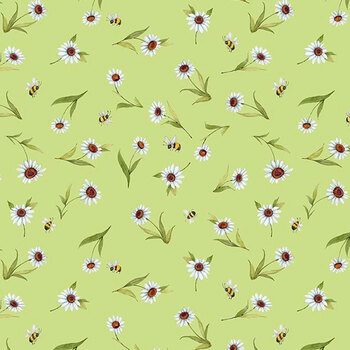 Buzzin' With My Gnome-iezz 39838-717 by Susan Winget for Wilmington Prints