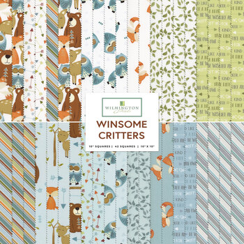 Winsome Critters  10 Karat Crystals by Wilmington Prints