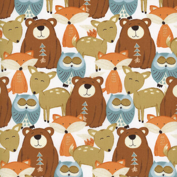 Winsome Critters 36253-128 by Wilmington Prints