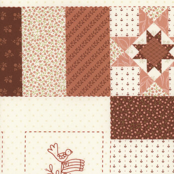 Red White and Beautiful R560719P Red Panel by Tracy Souza for Marcus Fabrics