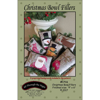 Christmas Bowl Fillers Pattern