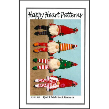 Quick Nick Sock Gnomes Pattern by Happy Heart Patterns