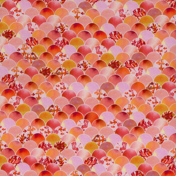 Oceanica 22411-143 Coral from Robert Kaufman Fabrics