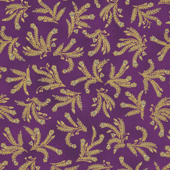 Ancient Beauty 22116-221 Aubergine from Robert Kaufman Fabrics