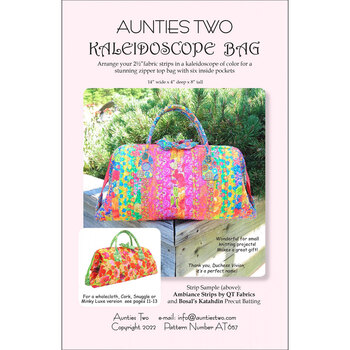 Kaleidoscope Bag Pattern by Aunties Two