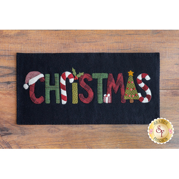  Words in Wool Kit - December - Christmas