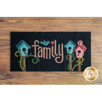  Words in Wool Kit - March - Family