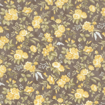 Honeybloom 44342-15 Charcoal by 3 Sisters for Moda Fabrics