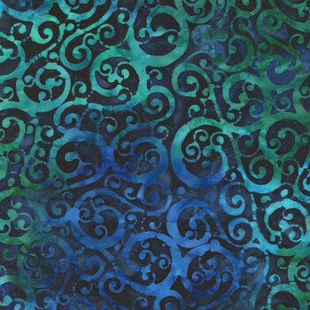 Graceful - Artisan Batiks 22483-248 Marine from Robert Kaufman Fabrics
