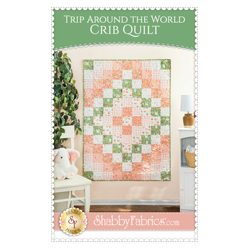 Trip Around The World Crib Quilt Pattern - PDF Download