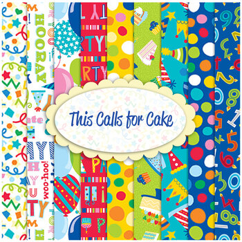 This Calls for Cake  9 FQ Set from Henry Glass Fabrics
