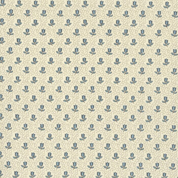 Antoinette 13955-12 Pearl French Blue by French General for Moda Fabrics REM