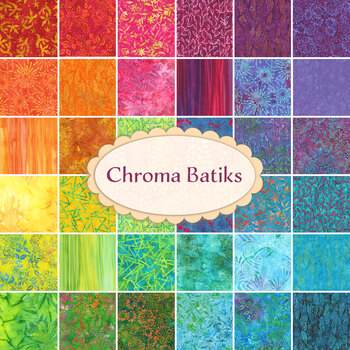 Chroma Batiks  34 FQ Set from Moda Fabrics