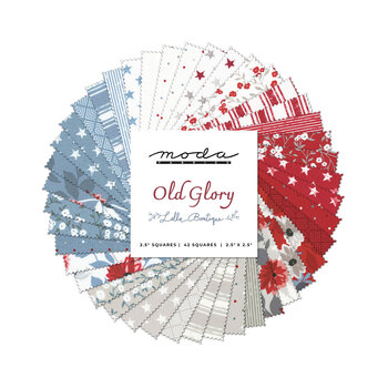 Old Glory  Mini Charm Pack by Lella Boutique for Moda Fabrics