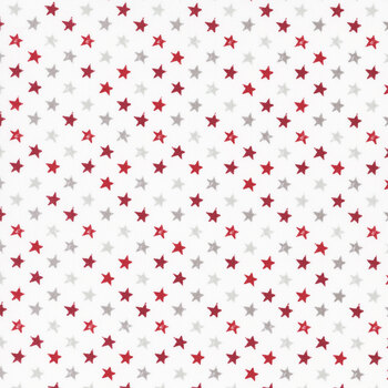 Old Glory 5204-11 Cloud Red by Lella Boutique for Moda Fabrics REM