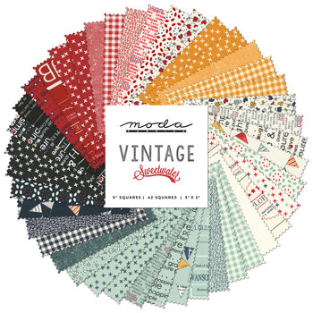 Vintage  Charm Pack by Sweetwater for Moda Fabrics