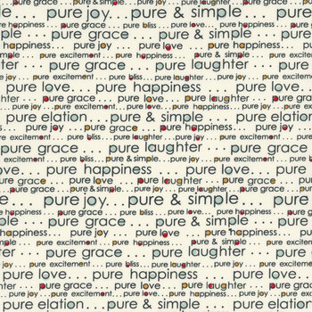 Vintage 55651-11 Pure and Simple Cream by Sweetwater for Moda Fabrics