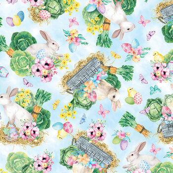 Cottontail Farms 14408-54 by Nicole Decamp from Kanvas