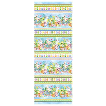 Cottontail Farms 14411-99 Stripe Multi by Nicole Decamp from Benartex REM