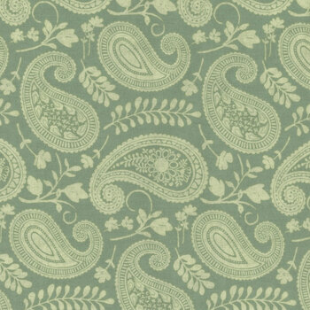 Daisy Days 83314-777 Paisley Green Tonal by Beth Grove for Wilmington Prints REM