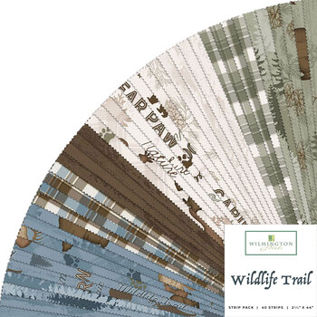 Wildlife Trail  40 Karat Crystals by Jennifer Pugh for Wilmington Prints