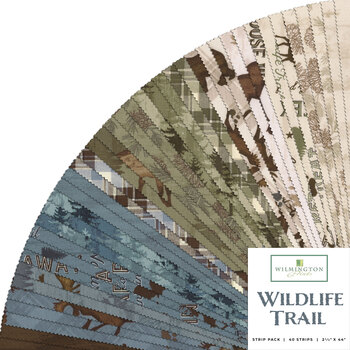 Wildlife Trail  40 Karat Crystals by Jennifer Pugh for Wilmington Prints