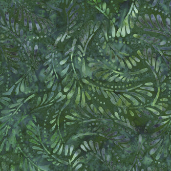 Mystic Vineyard 22277-774 Ferns Green from Wilmington Prints