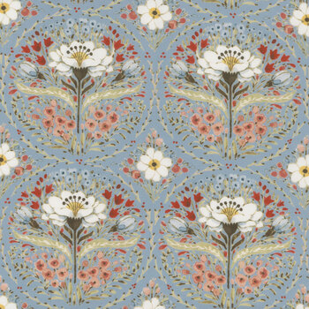 Countryside C14531-BLUE by Lisa Audit for Riley Blake Designs