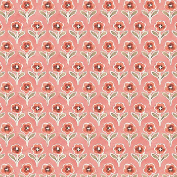 Countryside C14534-CORAL by Lisa Audit for Riley Blake Designs
