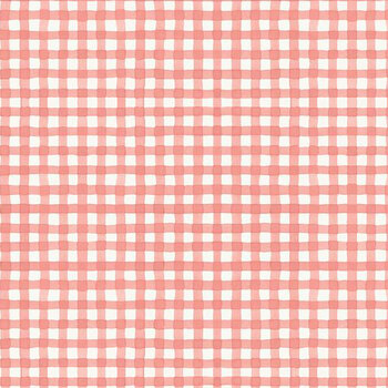 Countryside C14537-Gingham Coral by Lisa Audit for Riley Blake Designs