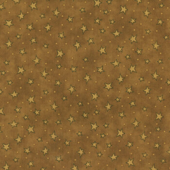 Starry Basics 8294-38 Brown by Leanne Anderson for Henry Glass Fabrics