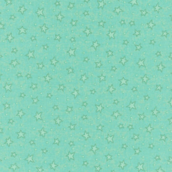 Starry Basics 8294-61 Teal by Leanne Anderson for Henry Glass Fabrics