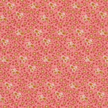 Autumn C14656-CORAL by Lori Holt for Riley Blake Designs