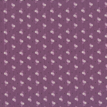 Autumn C14662 Leaves Plum by Lori Holt for Riley Blake Designs
