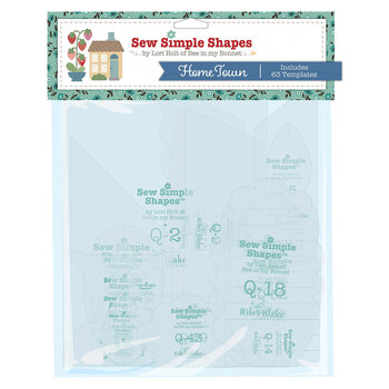 Sew Simple Shapes Template Set - 63 Templates