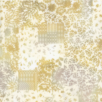 Ethereal 5JYT-1 Cream Patchwork by Jason Yenter for In The Beginning Fabrics