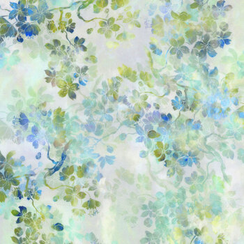 Ethereal 3JYT-2 Blue Branches by Jason Yenter for In The Beginning Fabrics