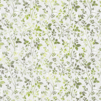 Ethereal 8JYT-3 Green Vines by Jason Yenter for In The Beginning Fabrics