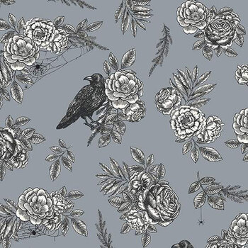 Sophisticated Halloween C14620-Main Fog by My Mind's Eye for Riley Blake Designs