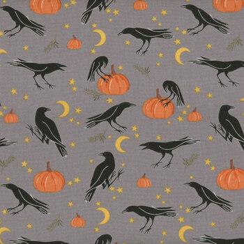 Sophisticated Halloween C14621-FOG by My Mind's Eye for Riley Blake Designs
