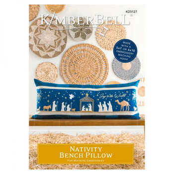  Kimberbell - Nativity Bench Pillow CD - Machine Embroidery