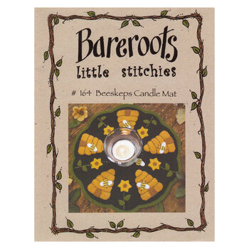 Beeskep Candle Mat - Little Stitchies #164 Pattern