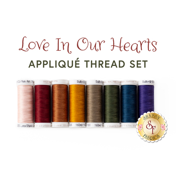  Love In Our Hearts Kit - Applique Thread Set