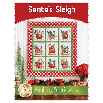 Santa’s Sleigh Quilt Pattern - PDF Download