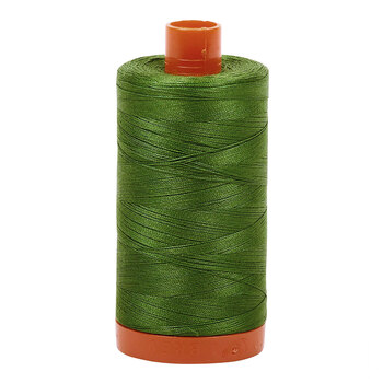 Aurifil Cotton Thread A1050-5018- Dark Grass Green- 1422yds
