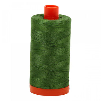 Aurifil Cotton Thread A1050-2890- Very Dark Grass Green- 1422yds