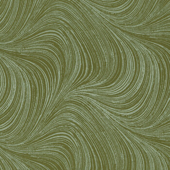 Pearlescent Wave Texture 2966P-44 Dark Green by Benartex