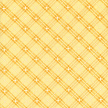 Bias Plaid Basics 9611-33 Yellow by Leanne Anderson for Henry Glass Fabrics