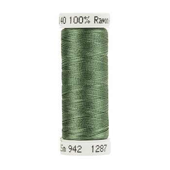 Sulky 40 wt Rayon Thread #1287 French Green - 250 yds